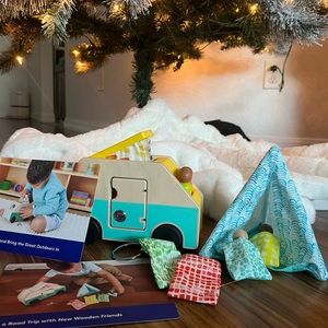 Lovevery Van Go Outdoor Adventure Wooden Camping set NEW